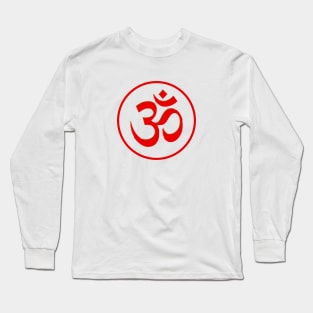 Om Symbol Spiritual Aum sign Long Sleeve T-Shirt